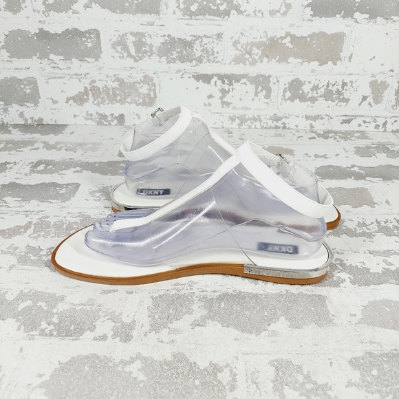 New DKNY Women's Ava Ankle-Strap Thong Sandals D654 - Picture 5 of 12